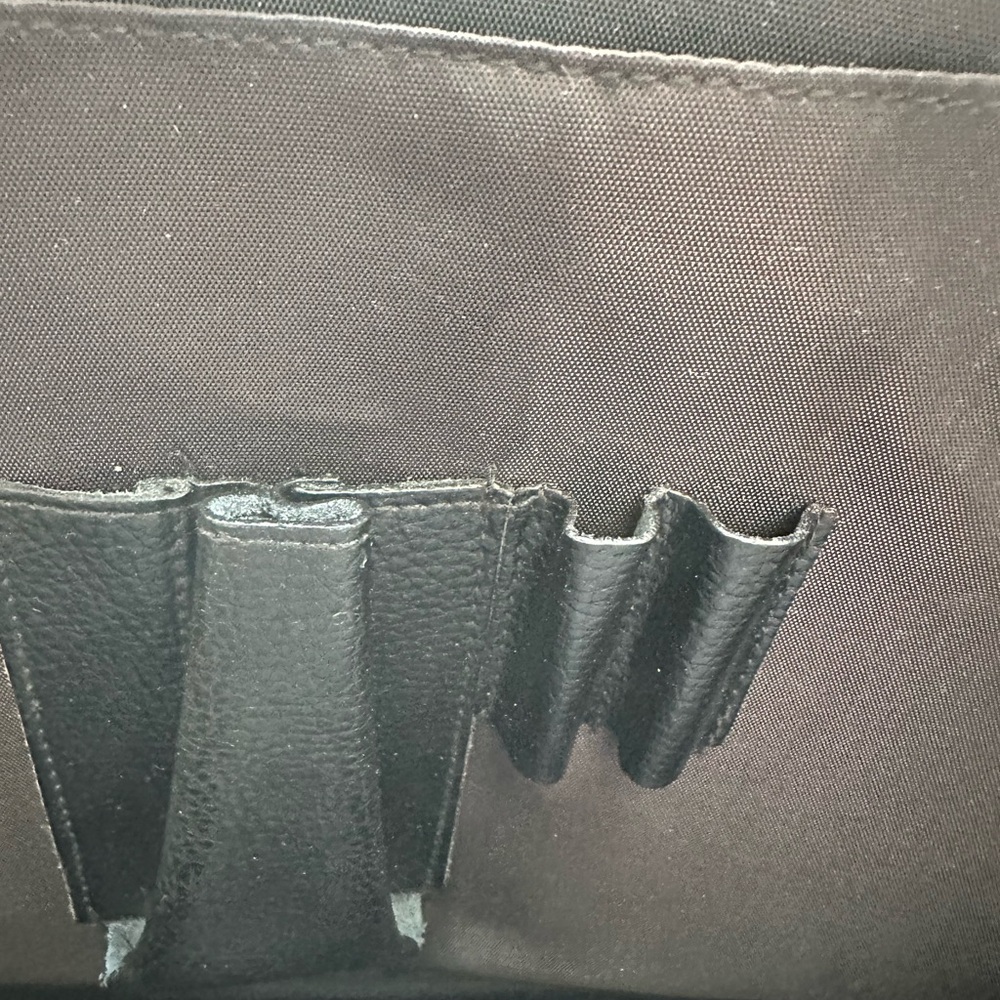 Cleo & Patek Classic Black Leather Shoulder Bag 🌷 from London UK - Picture 9 of 9